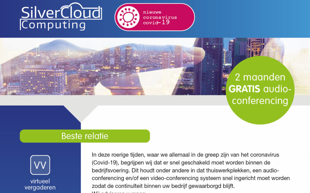 2 Maanden gratis audio conferencing